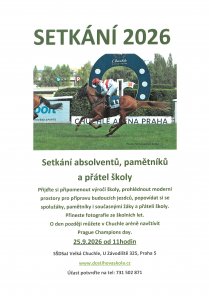 Setkání absolventů, pamětníků a přátel školy